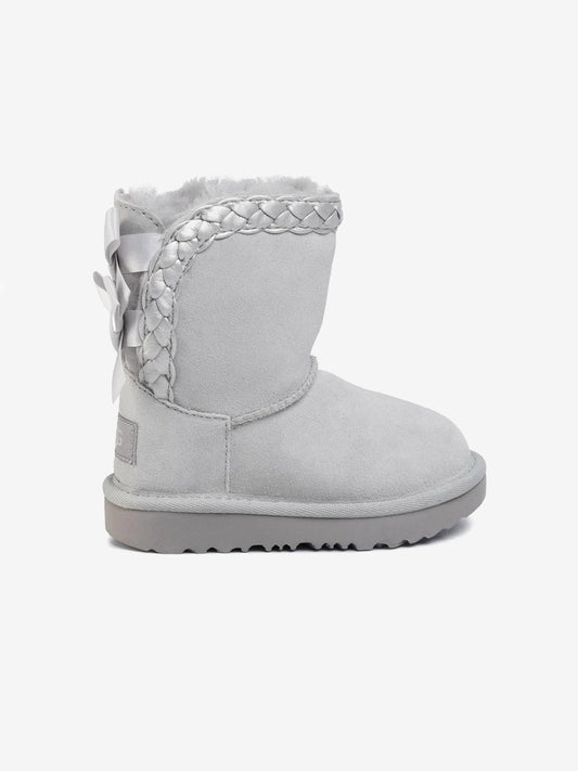 BOTAS UGG FLUFF CLASSIC SHORT II BRAIDED 1103617T GRVB