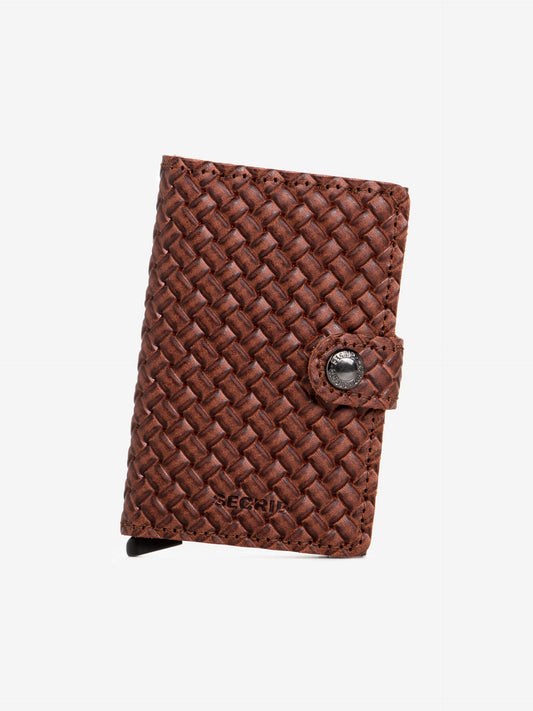 SECRID CARTEIRA MINIWALLET BASKET MBa-BROWN