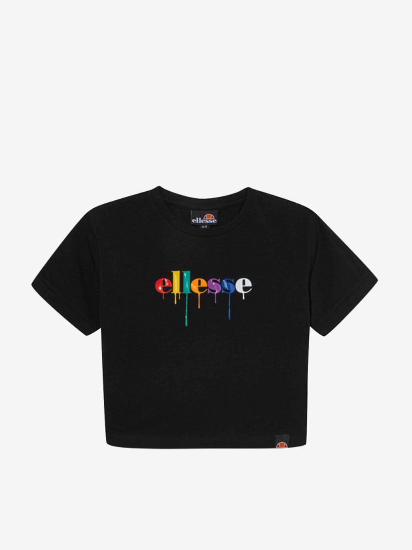 T-SHIRT CROP TOP ELLESSE ROMANCIA SGI11087 BLK