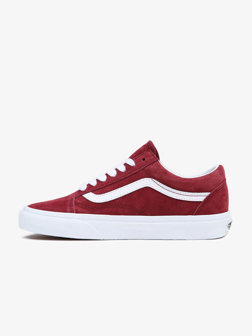 SAPATILHAS VANS OLD SKOOL PIG SUEDE TAWNY PORT VN0A5JMITWP1