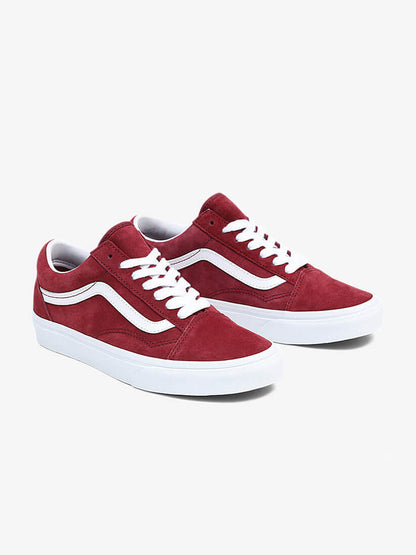 SAPATILHAS VANS OLD SKOOL PIG SUEDE TAWNY PORT VN0A5JMITWP1