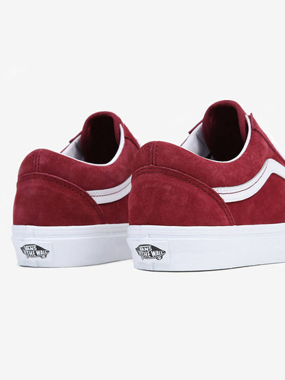 SAPATILHAS VANS OLD SKOOL PIG SUEDE TAWNY PORT VN0A5JMITWP1